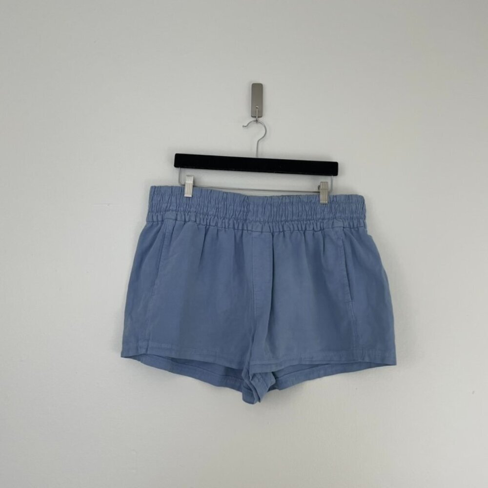 Aerie Babewatch High Waisted Pull On Shorts in Monaco Blue Size XL